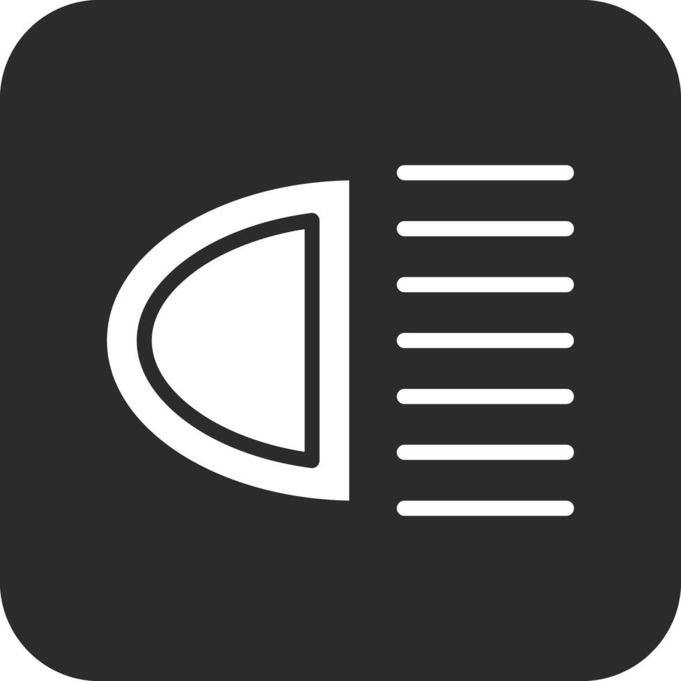 koplamp vector icoon