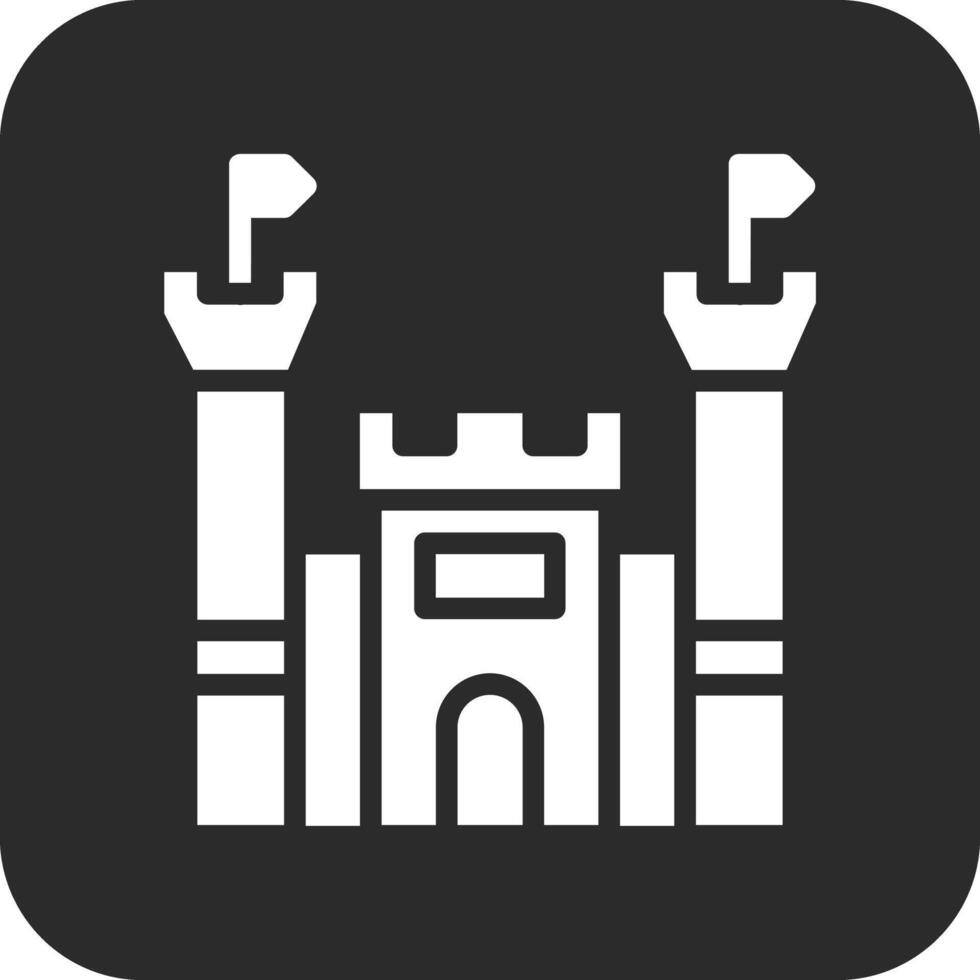 kasteel vector pictogram