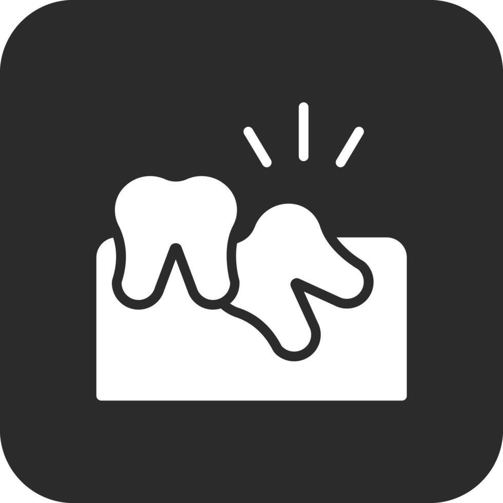 wijsheid tand vector icoon