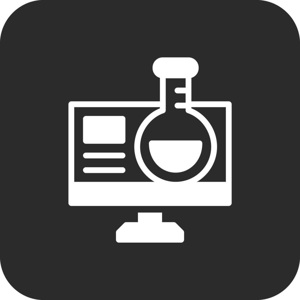 online chemie vector icoon