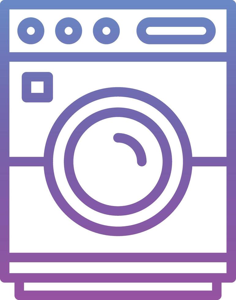 wasmachine vector pictogram