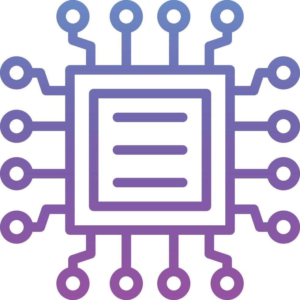 circuit vector icoon