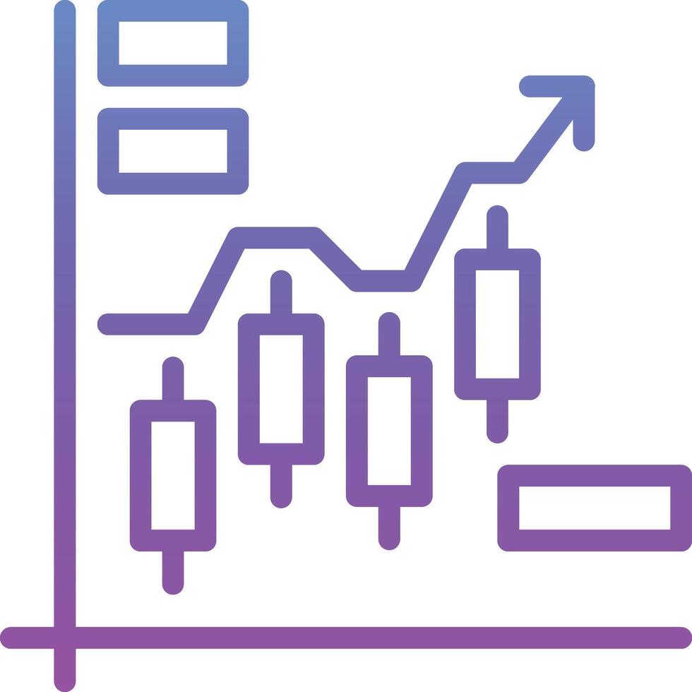 olie voorraad markt vector icoon