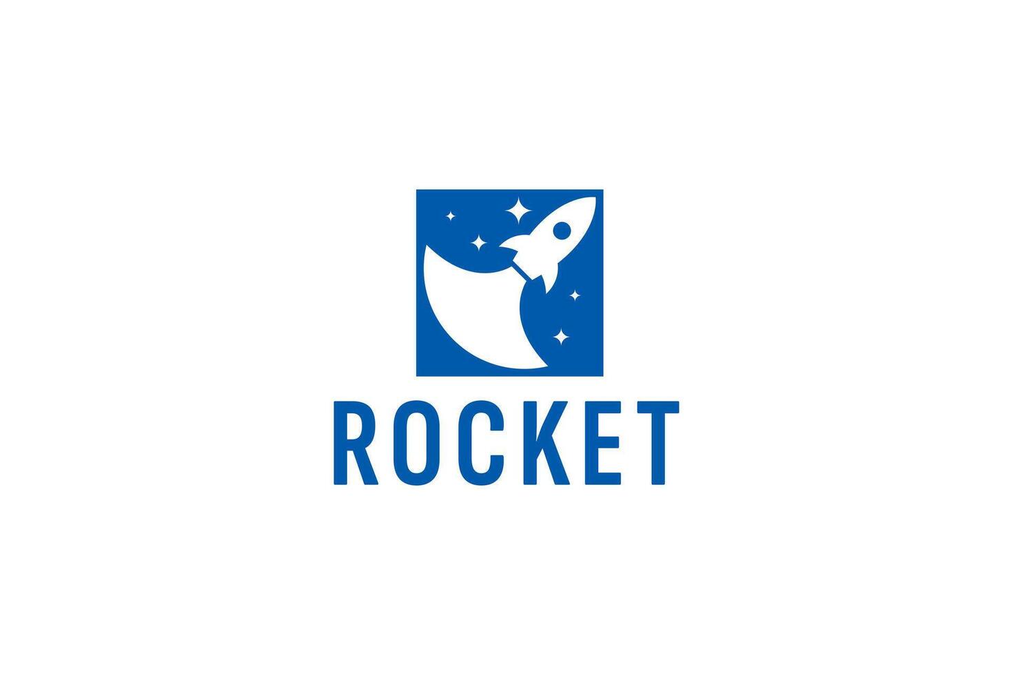 raket logo vector icoon illustratie