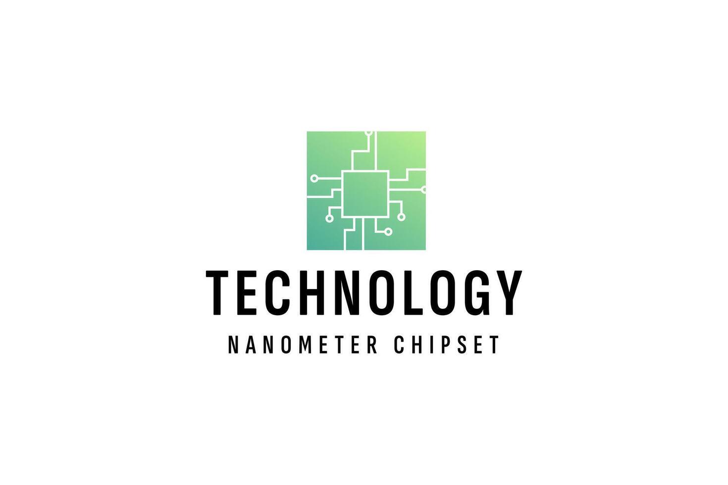 technologie logo vector icoon illustratie
