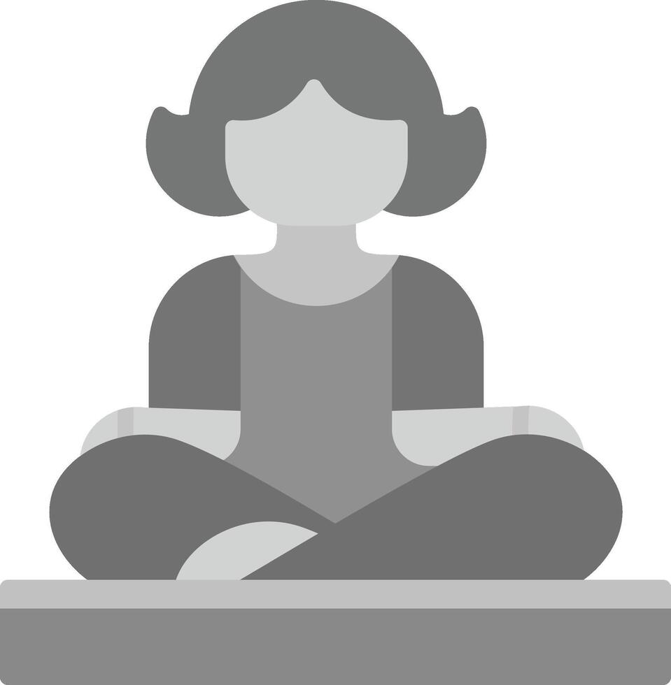 yoga vector icoon