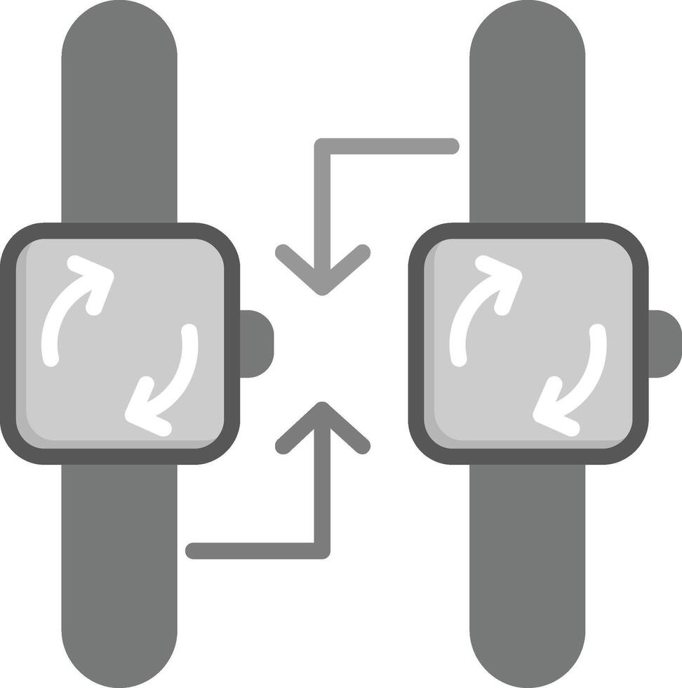 synchronisatie vector pictogram