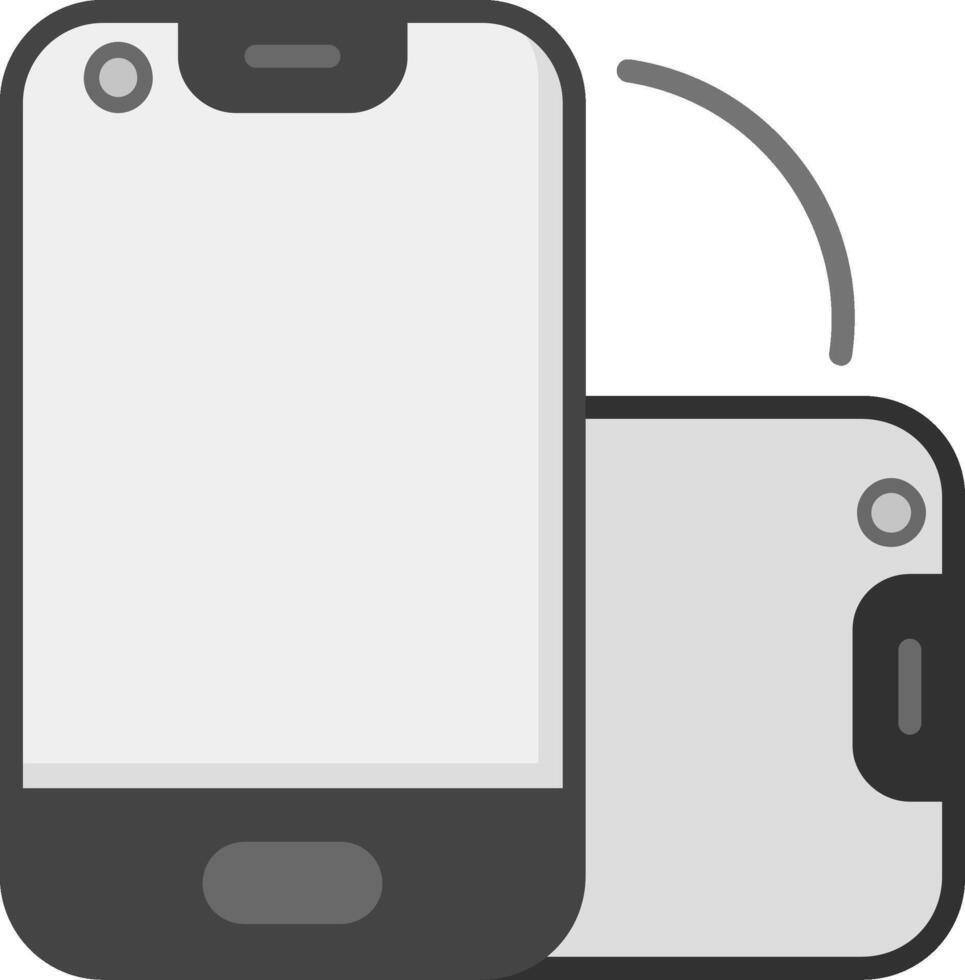 opvouwbaar smartphone vector icoon