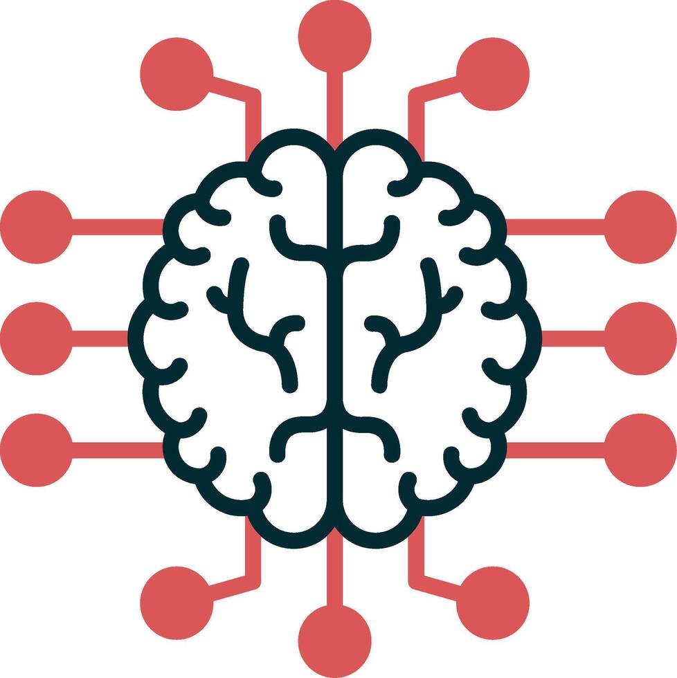 kunstmatig intelligentie- vector icoon