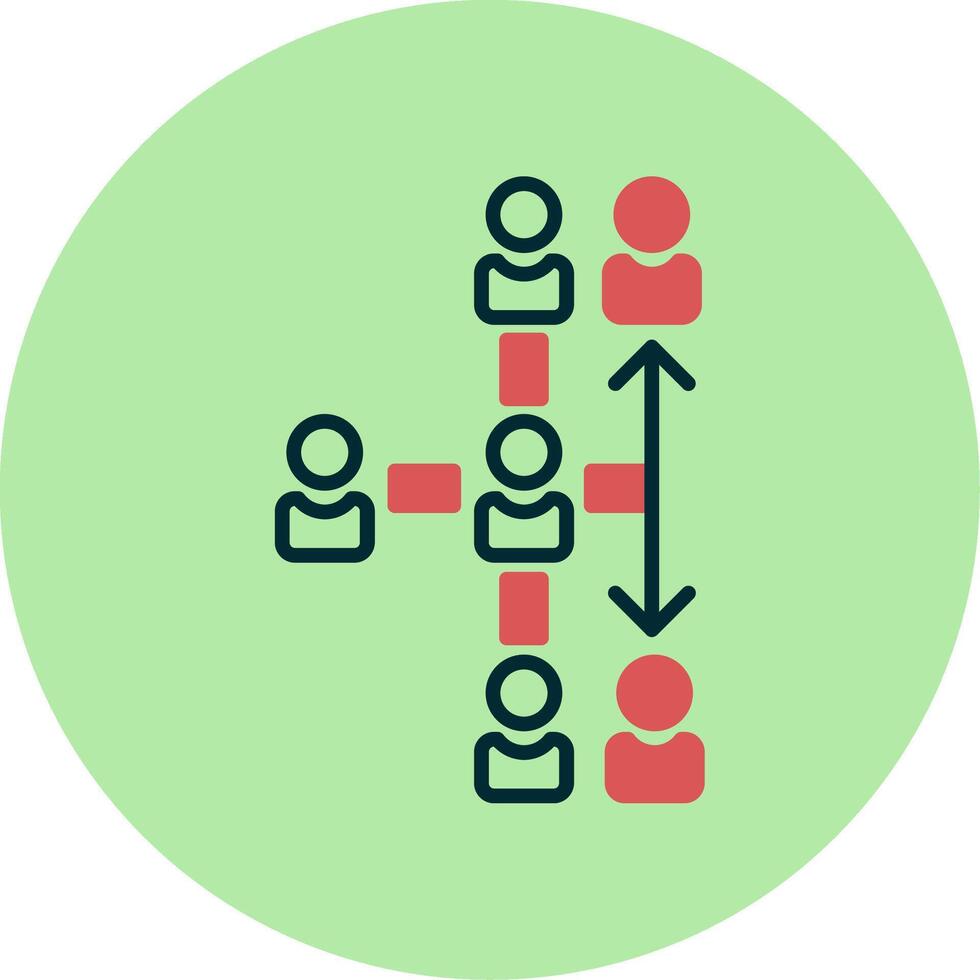 hiërarchie vector pictogram