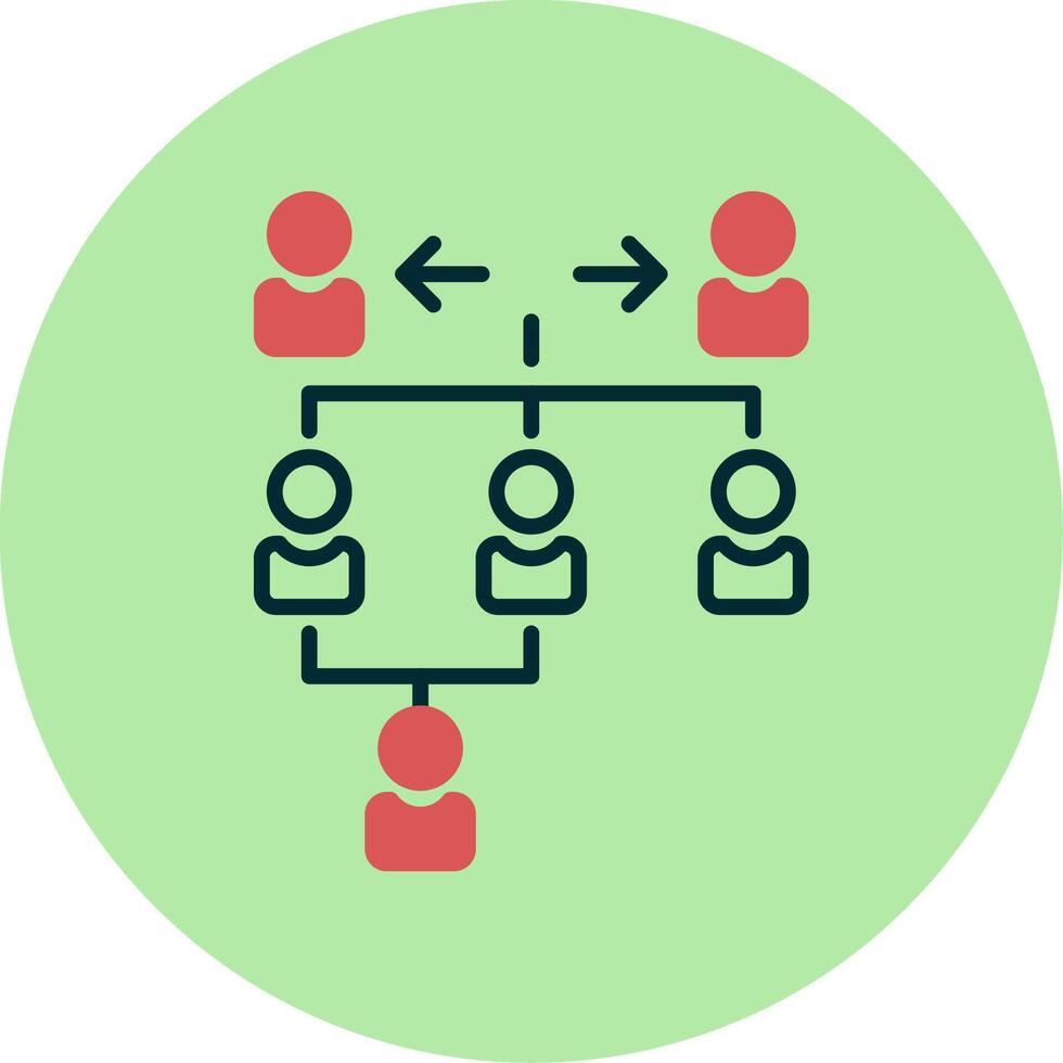 hiërarchie vector pictogram