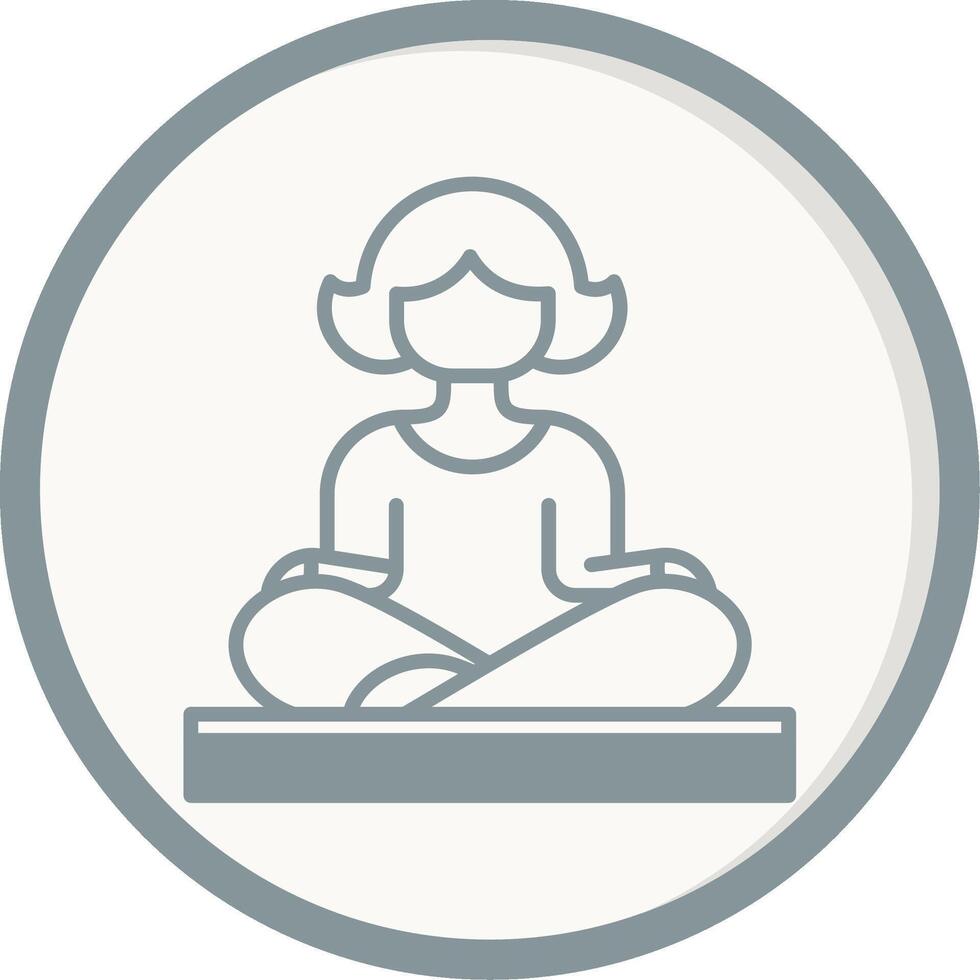 yoga vector icoon