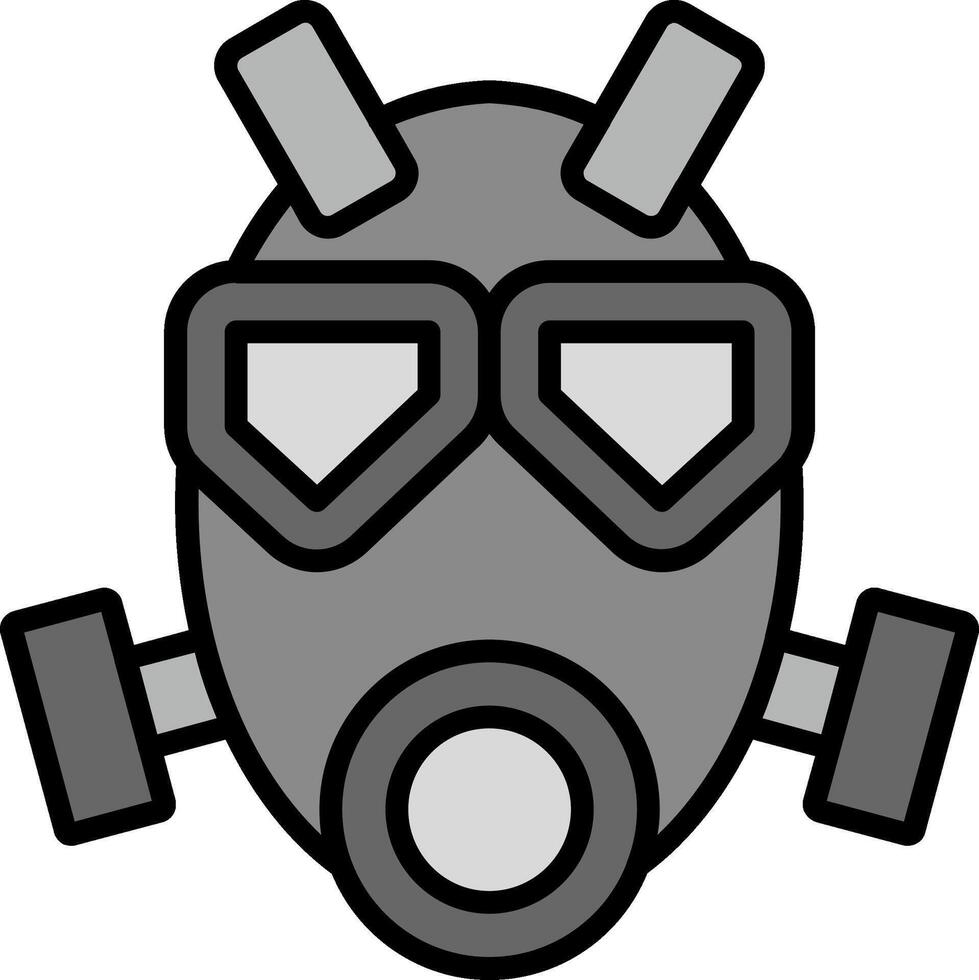 gasmasker vector icon