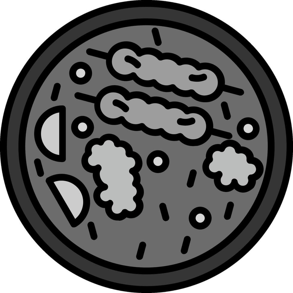 kebab vector pictogram