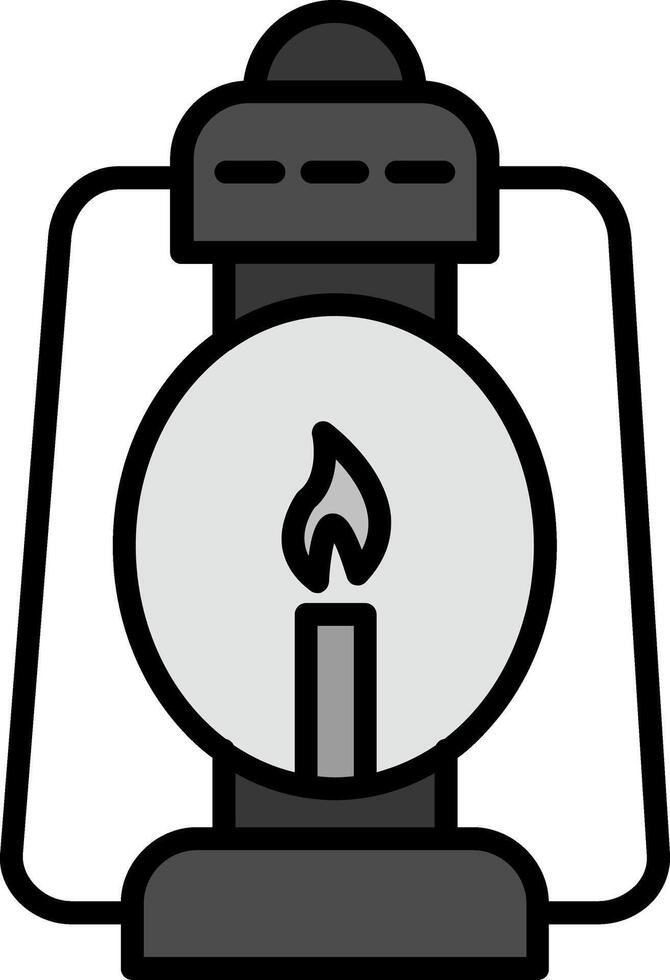 olie lamp vector icoon
