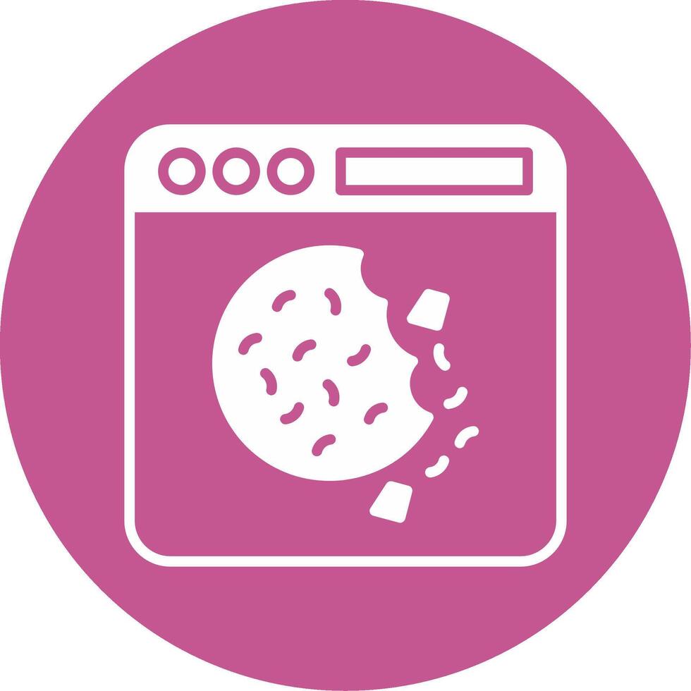 cookie vector icoon