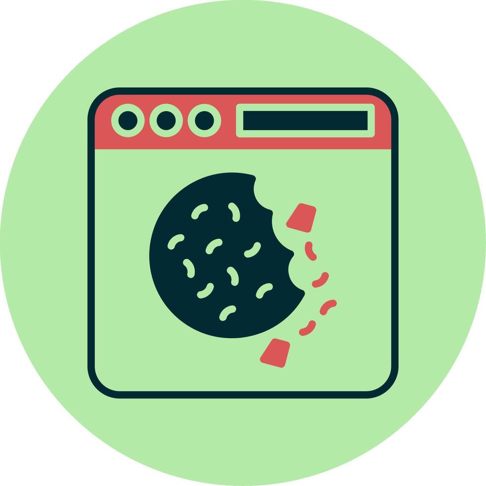 cookie vector icoon