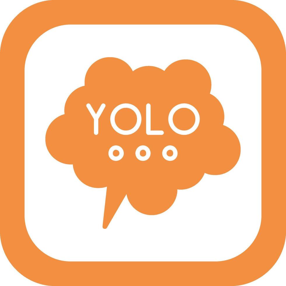 yolo vector icoon