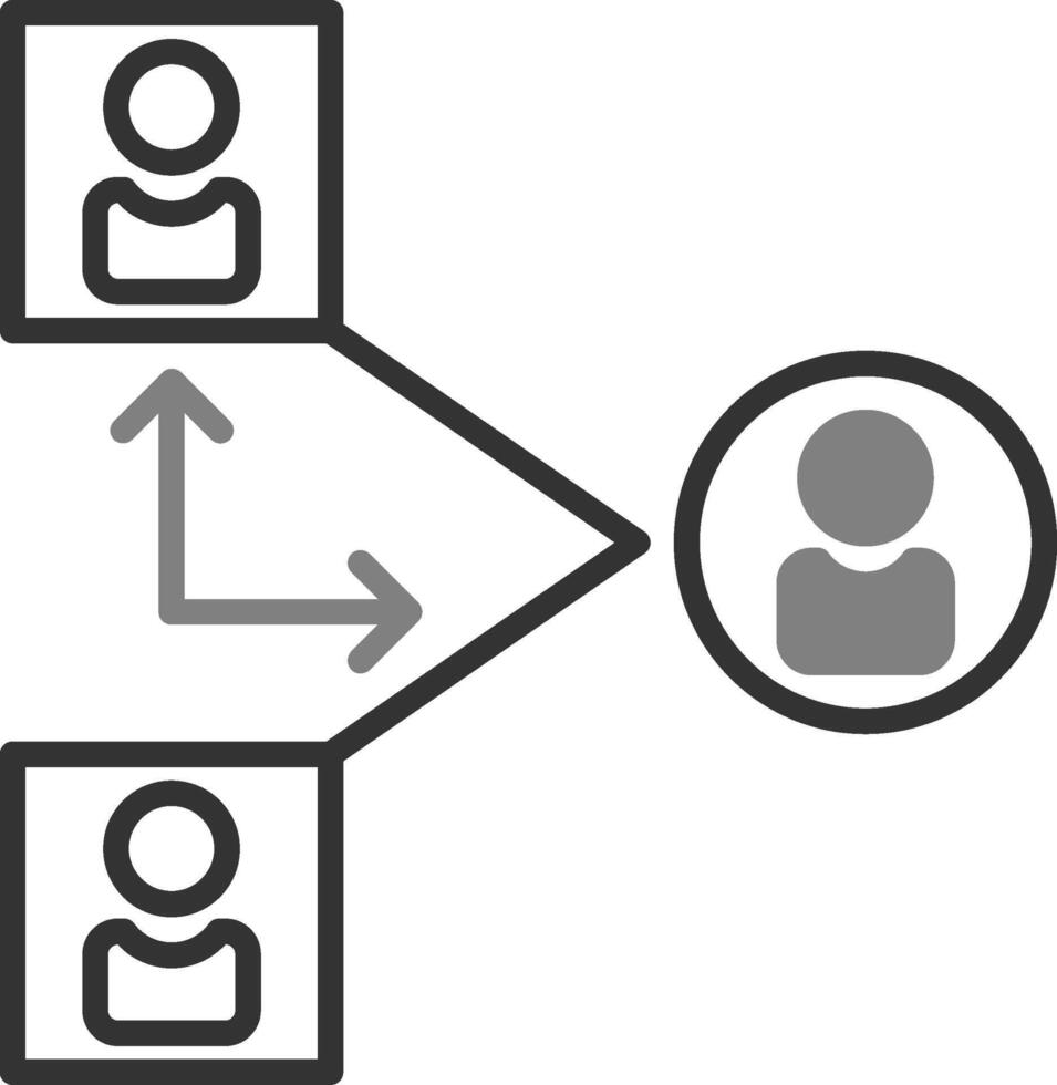 hiërarchie vector pictogram