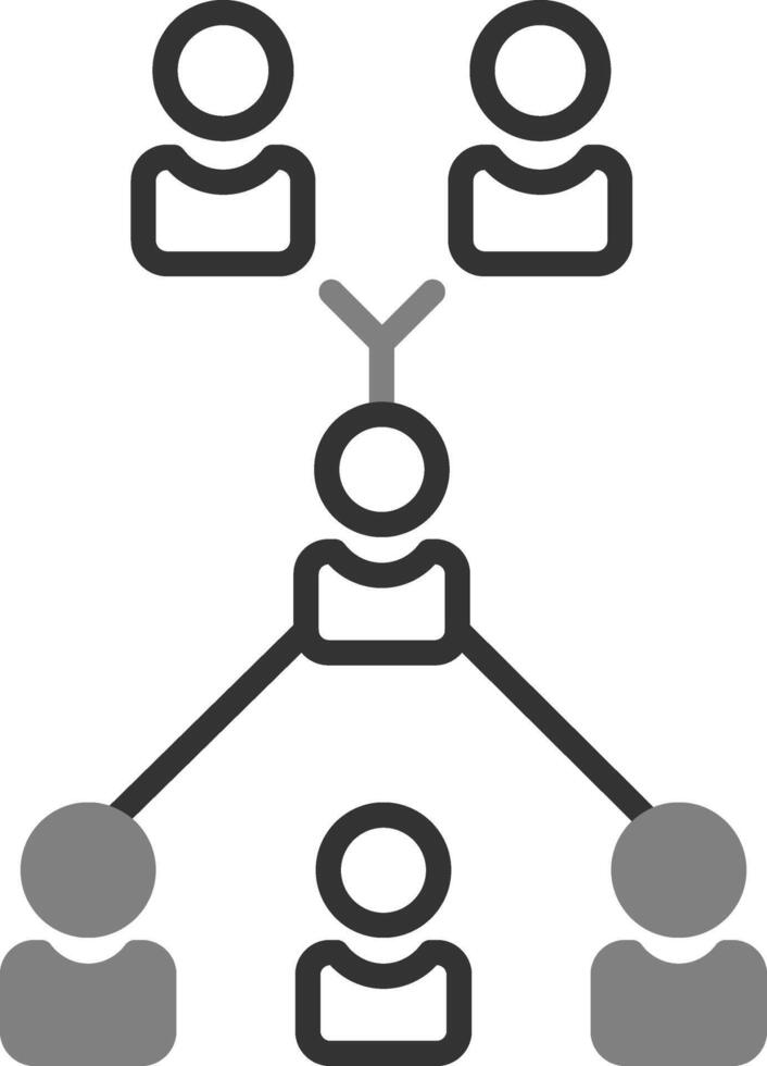 hiërarchie vector pictogram