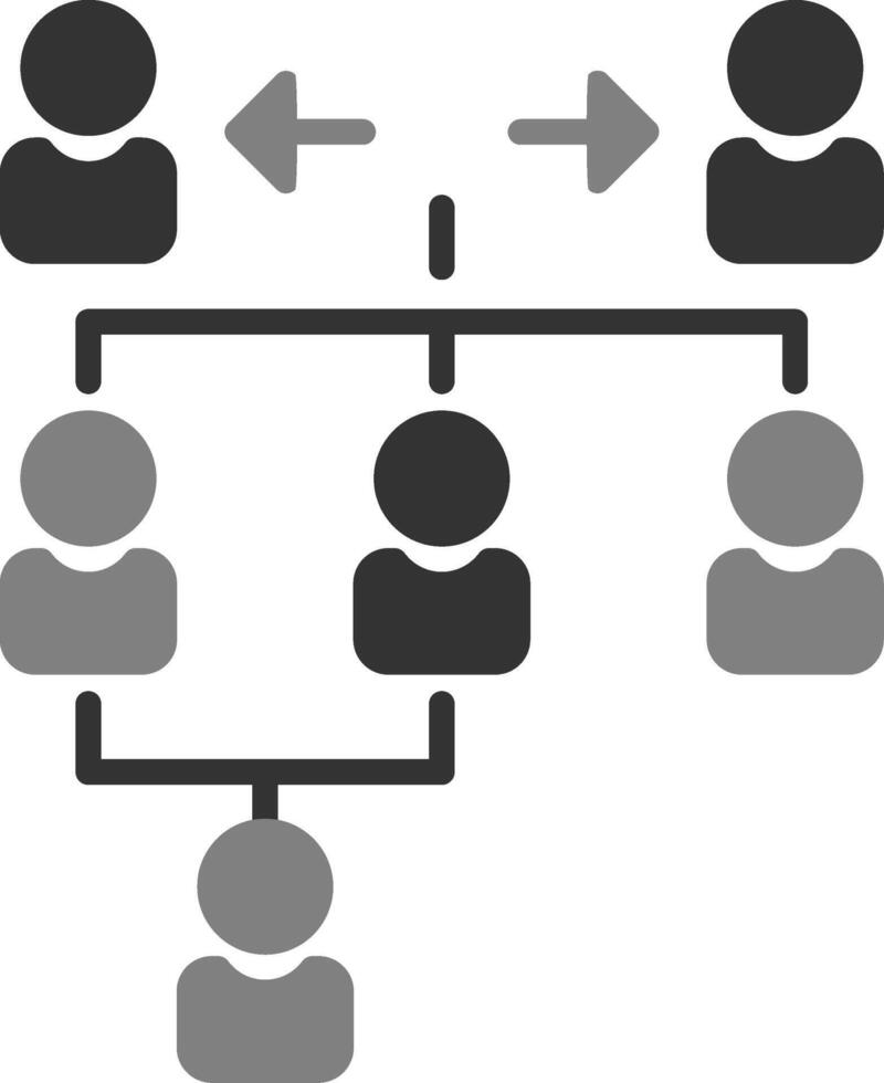 hiërarchie vector pictogram