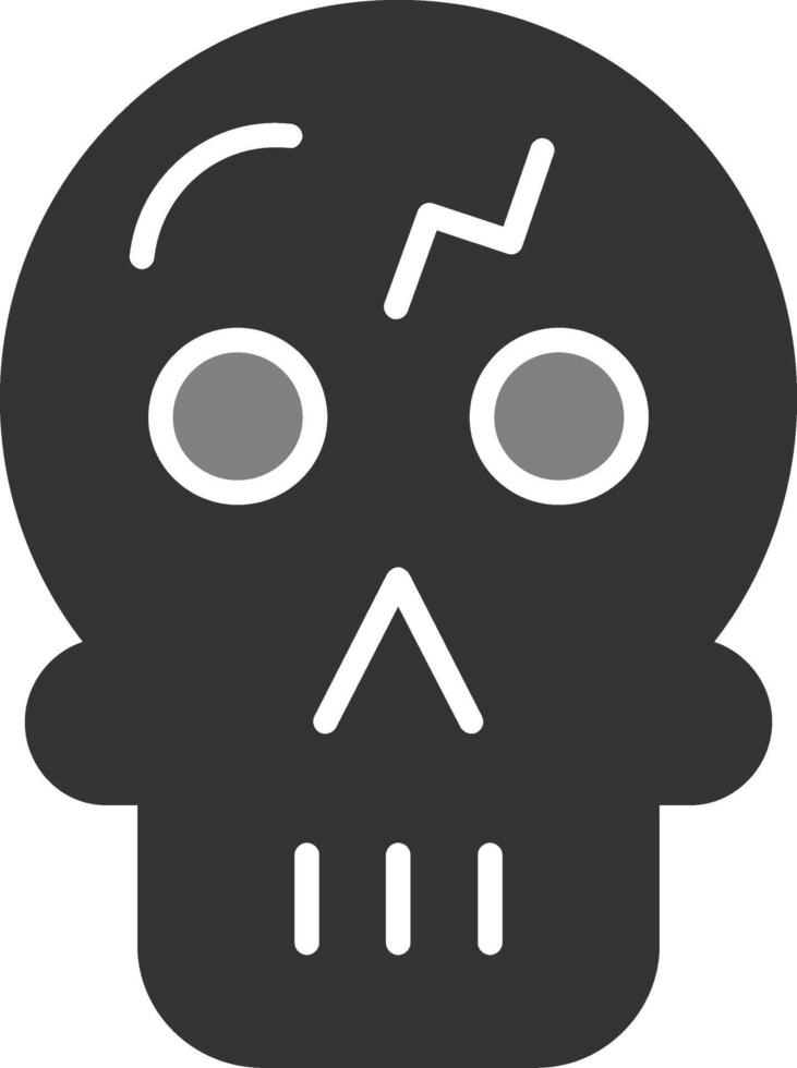 schedel vector pictogram