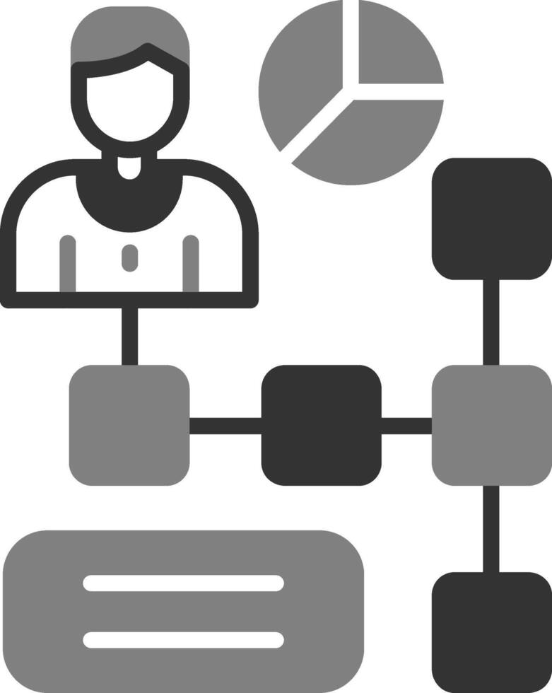 hiërarchisch structuur vector icoon