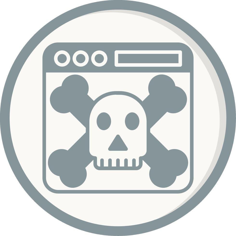 malware vector pictogram