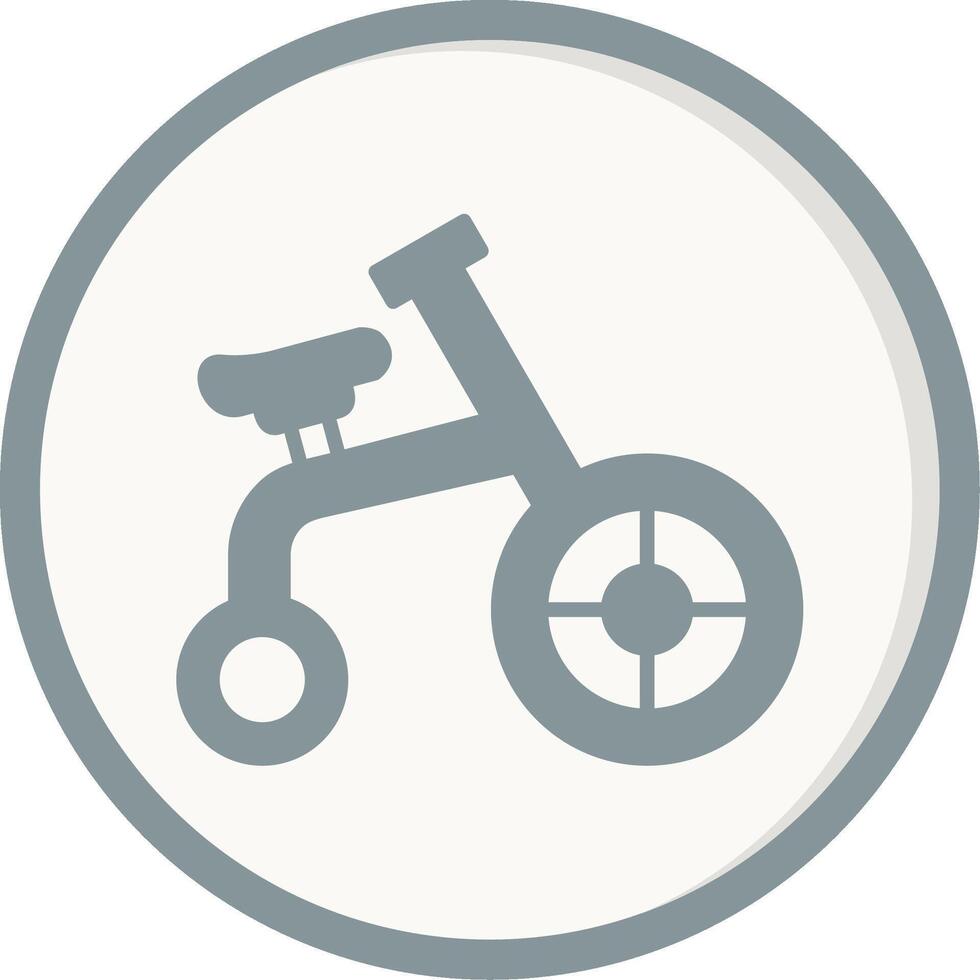 acrobatisch fiets vector icoon