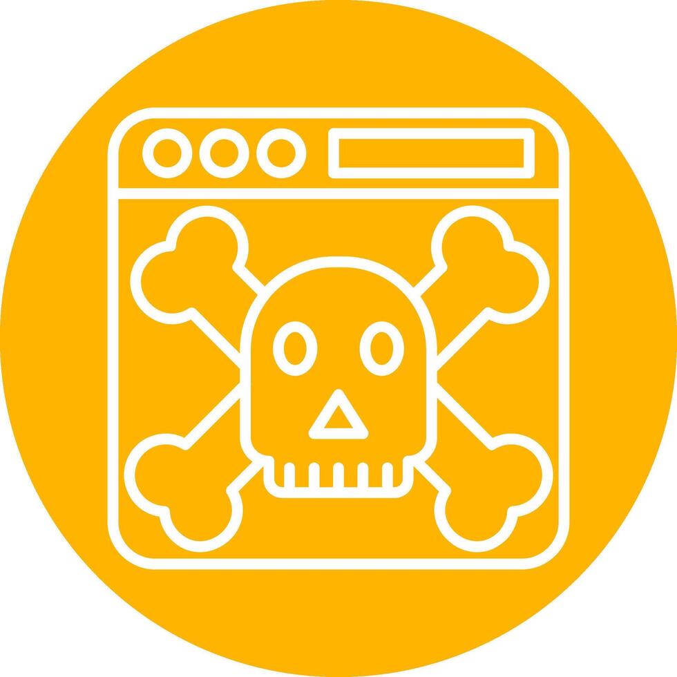 malware vector pictogram