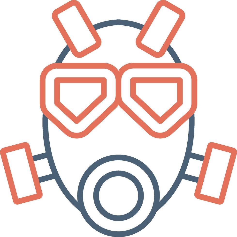 gasmasker vector icon