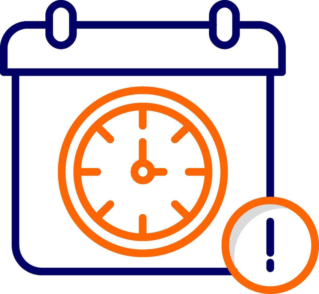 deadline vector pictogram