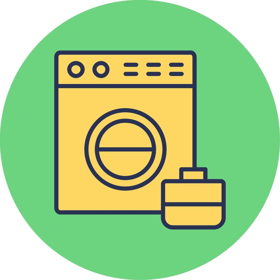 wasmachine vector pictogram