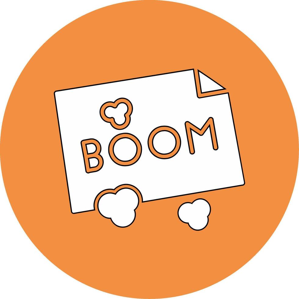 boom vector icoon