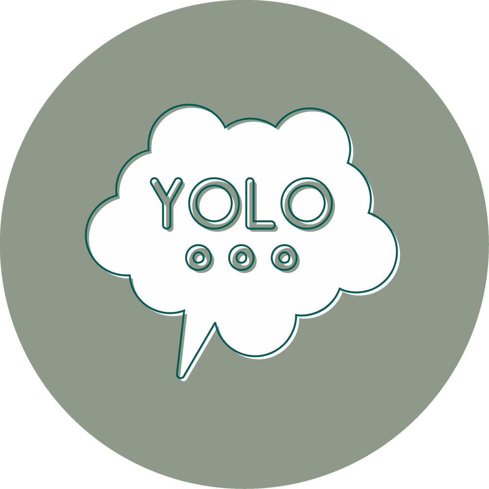 yolo vector icoon