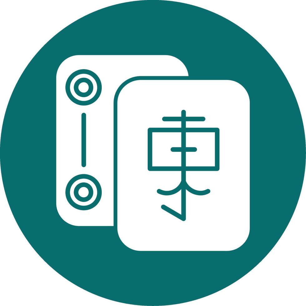 mahjong vector icoon