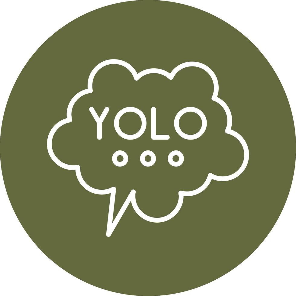 yolo vector icoon