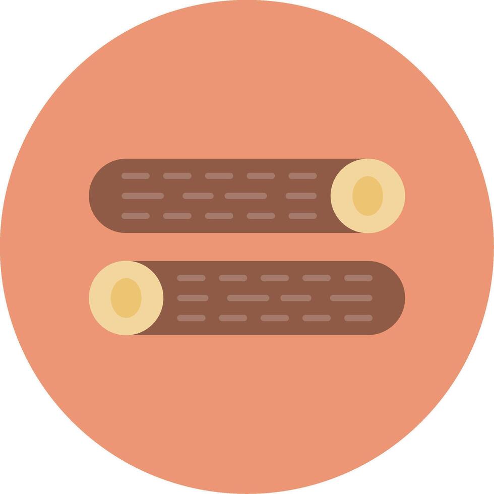 platte cirkel icoon vector