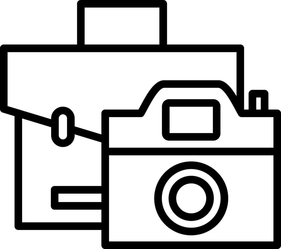 camera zak vector icoon ontwerp