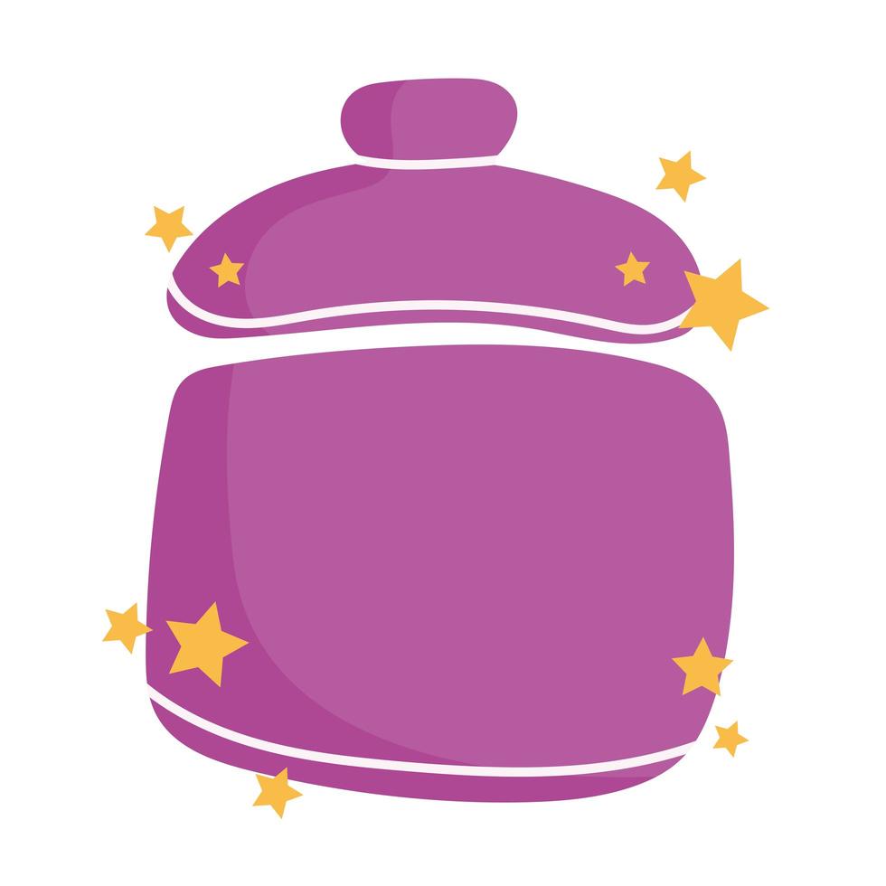 kookpot gebruiksvoorwerp cartoon flat icon vector