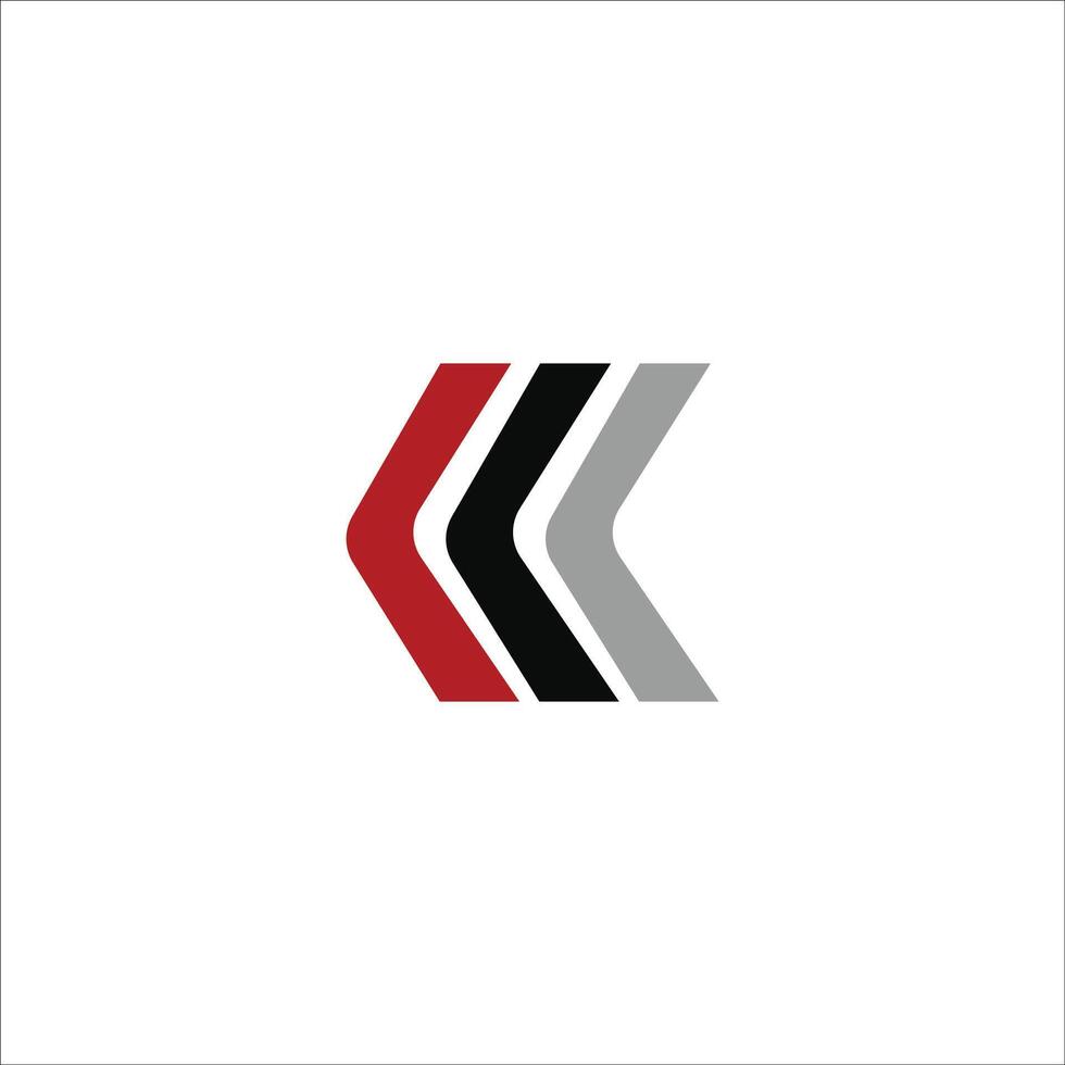 eerste brief km logo of mk logo vector ontwerp sjabloon