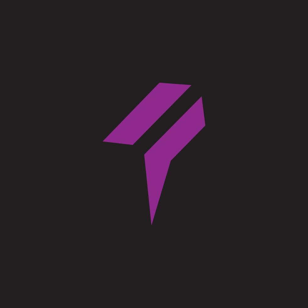 eerste brief ff logo of f logo vector ontwerp sjabloon