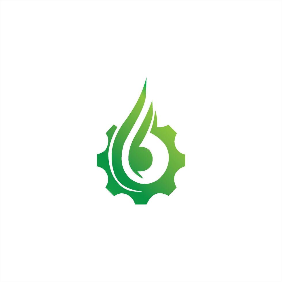 groene energie logo ontwerpsjabloon vector