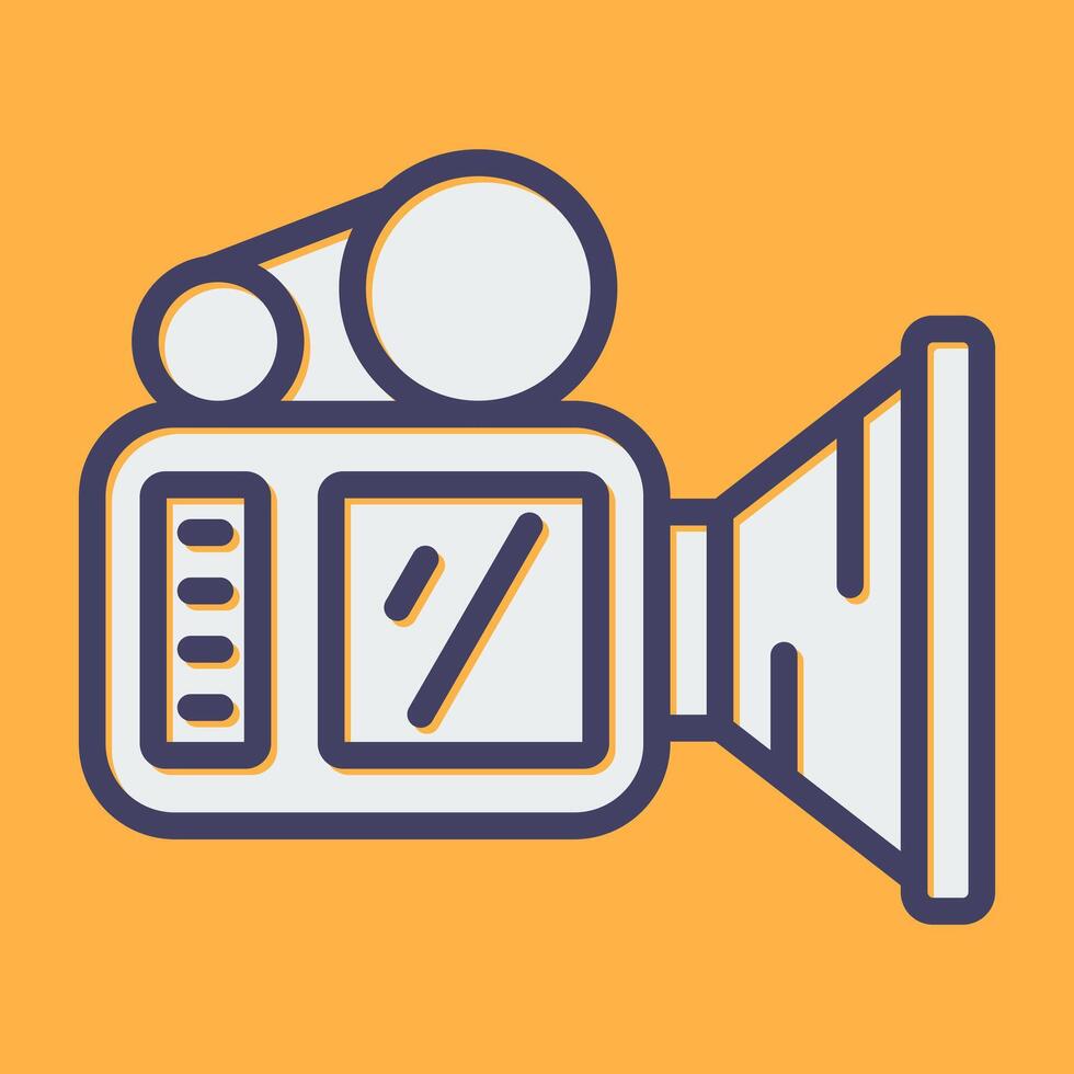 videocamera vector pictogram