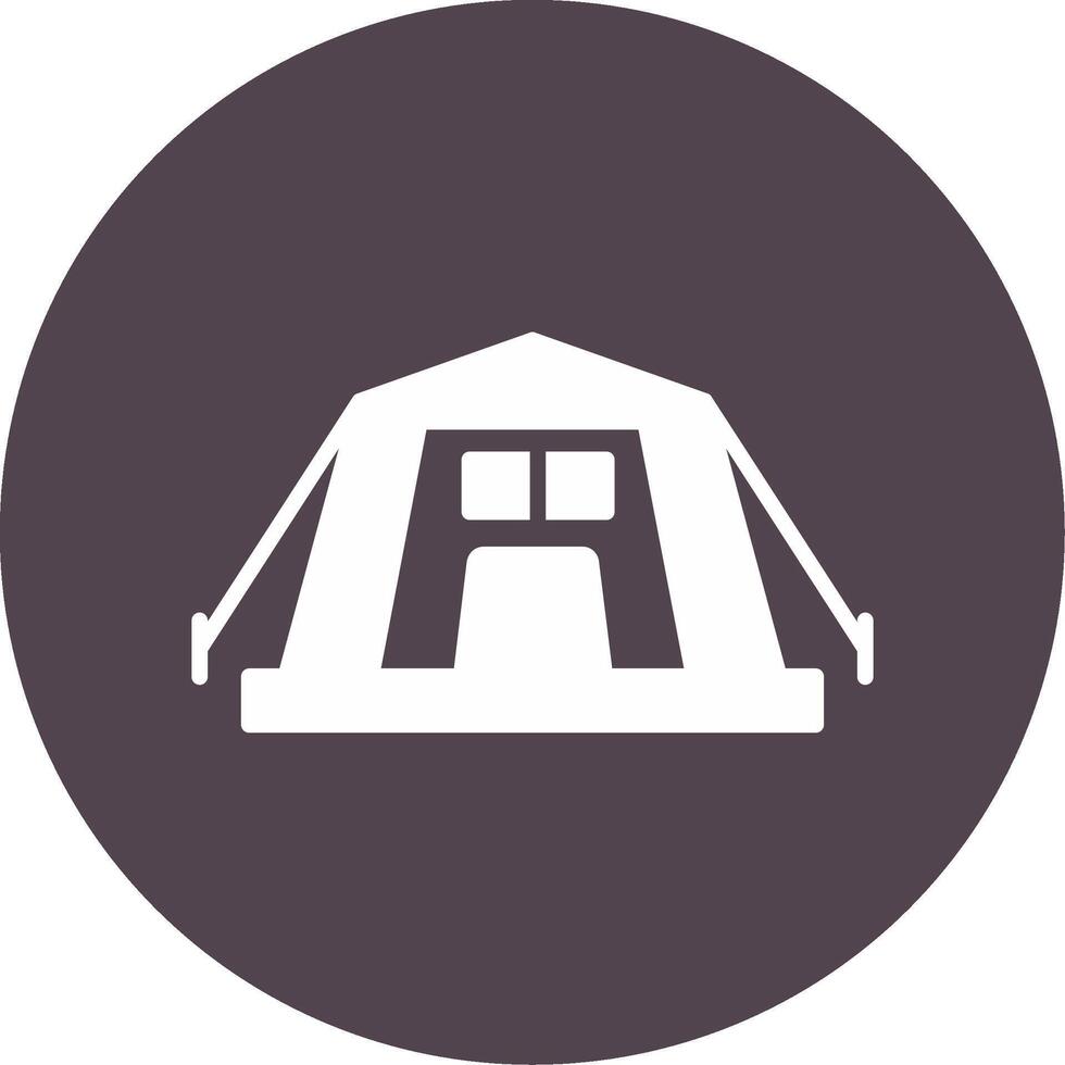 tent vector pictogram