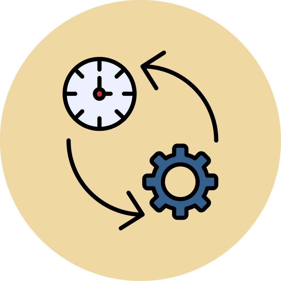 productiviteit vector pictogram