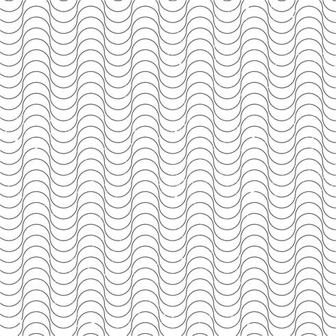 Vector eenvoudige lijn naadloze patroon