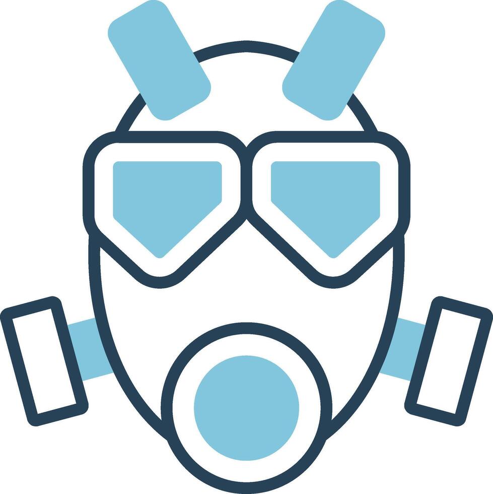 gasmasker vector icon