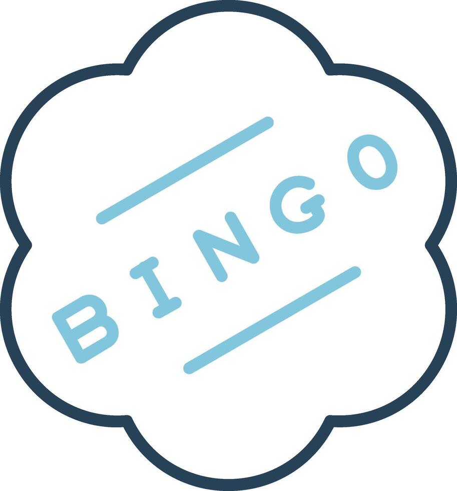 bingo vector icoon