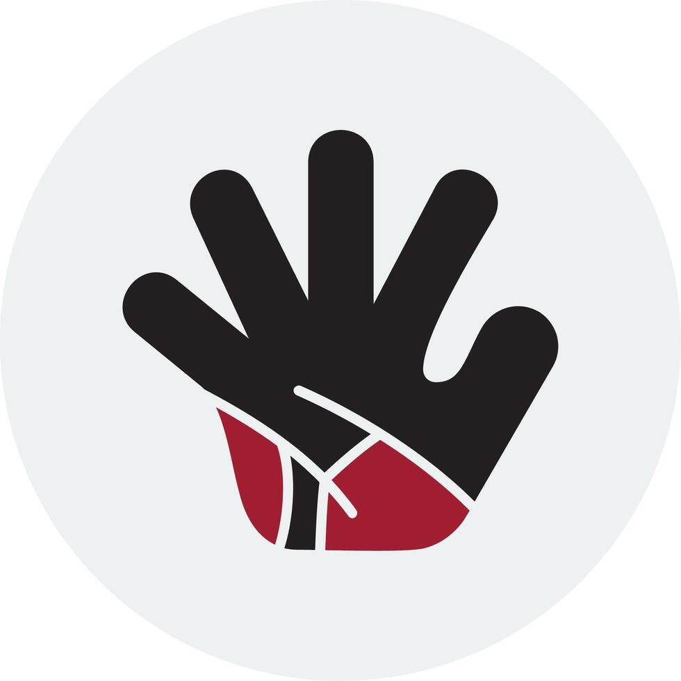 hand vector pictogram